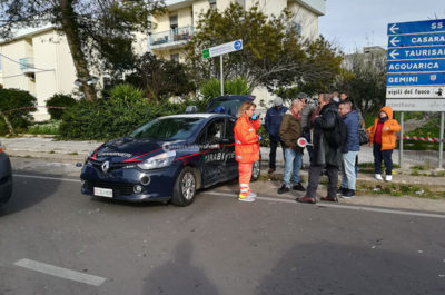 Schianto durante l'inseguimento dell'auto "sospetta", due carabinieri finiscono in ospedale - Corriere Salentino