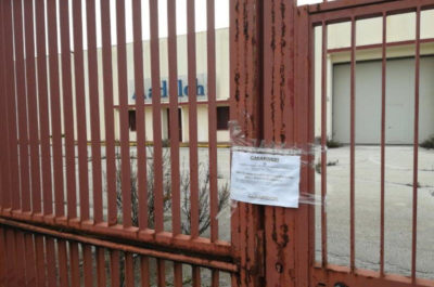 Stabilimento in abbandono, sigilli all'Adelchi di Tricase - Corriere Salentino
