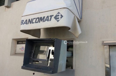 Bancomat nel mirino: doppio assalto nella notte ma falliscono in tutti e due i casi - Corriere Salentino