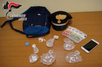 Cocaina sotto al sedile, arrestati due giovani: l'uno in carcere, l'altro ai domiciliari - Corriere Salentino