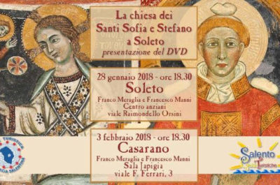 "La chiesa dei Santi Sofia e Stefano a Soleto", al centro anziani di Soleto la presentazione del dvd - Corriere Salentino