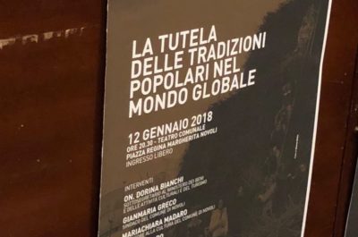 La lotta del professore Fusaro contro la globalizzazione capitalistica e la difesa delle radici attraverso il rito della Focara - Corriere Salentino