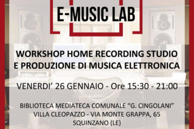 E- Music Lab: pensato per i giovani e per il loro talento - Corriere Salentino