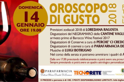 “Oroscopo di gusto”, a Palazzo Turrisi torna l'aperitivo culturale salentino - Corriere Salentino