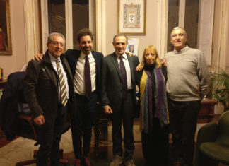 Carlo Salvemini ed il Presidente del Consiglio Comunale incontrano una delegazione dell’Ordine dei medici