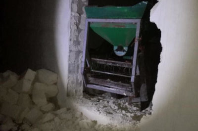 Bucano parete dell'azienda agricola, ma arrivano i vigilantes ed il "colpo" sfuma - Corriere Salentino