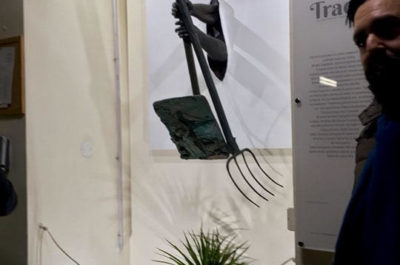 Il Concorso Internazionale d’Arte Contemporanea “DiVin Castagne Art” premia l’opera “Trado” - Corriere Salentino