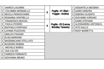 Corsa al Parlamento: ecco tutti i candidati. Esclusioni eccellenti - Corriere Salentino