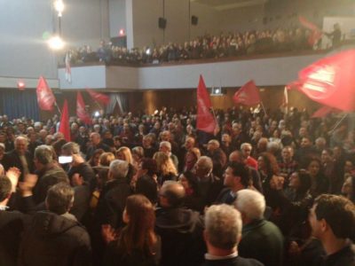 Il popolo di Liberi e Uguali accoglie il suo candidato premier, Pietro Grasso, e si lancia nella corsa finale per rifondare la sinistra - Corriere Salentino