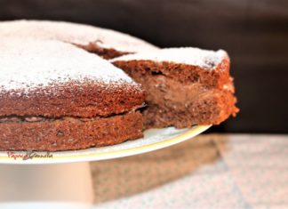Food blogger in vetrina: Torta al cioccolato farcita con Nutella e mascarpone di Luisa Amenta