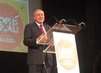 Il popolo di Liberi e Uguali accoglie il suo candidato premier, Pietro Grasso, e si lancia nella corsa finale per rifondare la sinistra