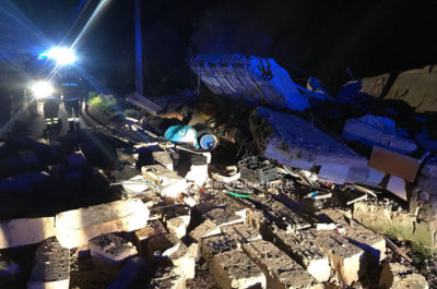 Crolla abitazione in campagna, danni ma nessuno ferito: era adibita a deposito - Corriere Salentino