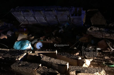 Crolla abitazione in campagna, danni ma nessuno ferito: era adibita a deposito - Corriere Salentino