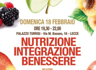 Questa sera a Palazzo Turrisi l’aperitivo culturale con l’esperto nutrizionista