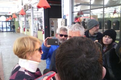 L’accusa dell’attivista no Tap, pronta a denunciare: “Colpita da una grata senza che ci fosse alcun allarme” - Corriere Salentino