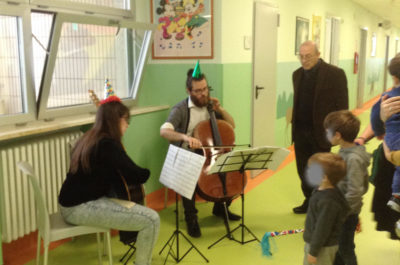 Con Tria Corda il Carnevale arriva in Pediatria - Corriere Salentino