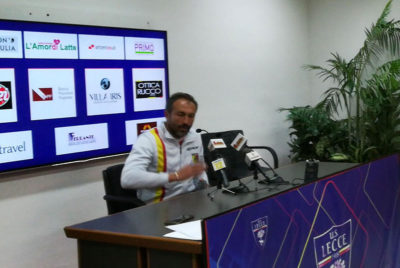 Saraniti: “Contentissimo per i tre punti”. Liverani: “Non possiamo subire un gol così” - Corriere Salentino