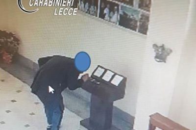 Rubarono offerte dal Santuario di Leuca, le telecamere incastrano due altamurani - Corriere Salentino