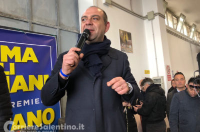 Salvini a Martano: “Difesa dei nostri prodotti”. Poi replica a Fitto: “Decideranno gli elettori il premier del centrodestra” - Corriere Salentino