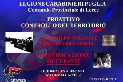 Rapine nel basso Salento, arrestati "Bonnie e Clyde" salentini - Corriere Salentino