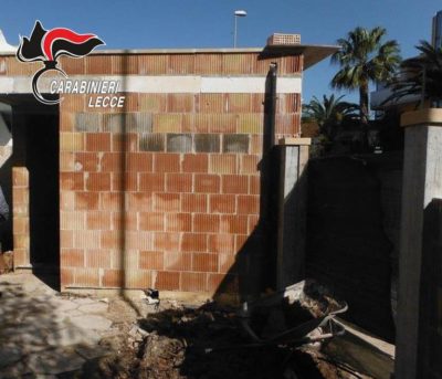 Abusivismo edilizio: 3 denunce e sequestri tra Gallipoli e Otranto - Corriere Salentino