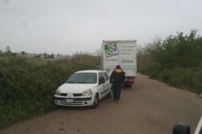 Lecce, via Vecchia Cavallino: rimossa la discarica di amianto - Corriere Salentino