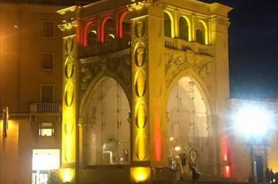 I tifosi festeggiano i 110 anni del Lecce: festa, cori e fumogeni in città - Corriere Salentino