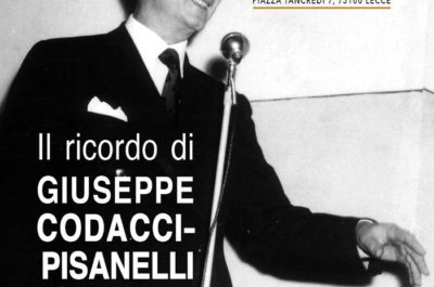 L'Università del Salento ricorda Giuseppe Codacci Pisanelli a 30 anni dalla scomparsa - Corriere Salentino