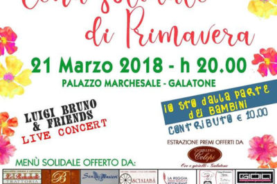 Cena solidale di Primavera a Galatone - Corriere Salentino