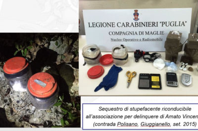 Droga, armi ed estorsioni, blitz all'alba: sgominati tre gruppi, 37 arresti - Corriere Salentino