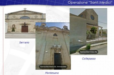 Saccheggiavano le chiese della provincia, sgominata la banda: nove arresti - Corriere Salentino