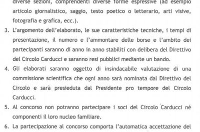 Sei borse di studio dal Circolo Carducci di Lecce per giovani studenti delle Scuole Superiori - Corriere Salentino