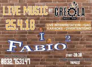 Creola Music pub: I fabio al quadrato