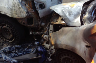Nuova notte "rovente" nel Salento, alle fiamme le auto del diacono della "Chiesa Matrice" del paese - Corriere Salentino