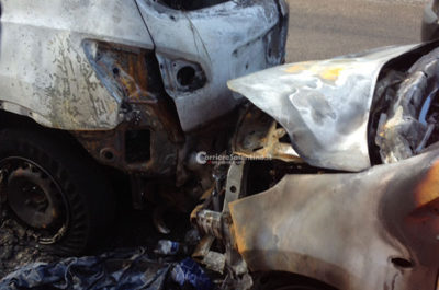 Nuova notte "rovente" nel Salento, alle fiamme le auto del diacono della "Chiesa Matrice" del paese - Corriere Salentino