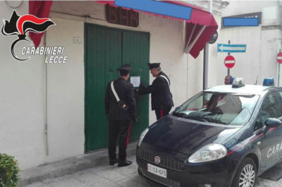 "Locale frequentato da pregiudicati", il Questore dispone la chiusura del "Bar degli Amici" a Galatone - Corriere Salentino