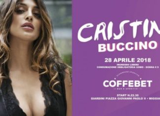 Coffee bet: Cristina Buccino