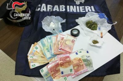Droga e munizioni in casa, due in arresto: uno in carcere, l'altro ai domiciliari - Corriere Salentino