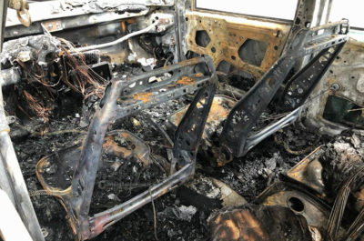 Ancora auto in fiamme nel Salento, bruciano due vetture alla periferia di Copertino - Corriere Salentino