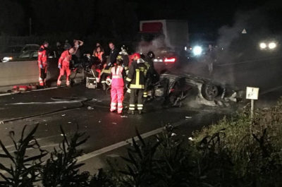 Ex sindaco muore tra le fiamme dopo lo schianto sulla superstrada, arrestato un 40enne di Copertino - Corriere Salentino