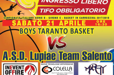 Basket in carrozzina, Serie B: ultimo match di stagione per la Lupiae Team Salento - Corriere Salentino