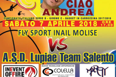 Basket in carrozzina, Serie B: sabato in programma Lecce vs Termoli. Una partita speciale - Corriere Salentino