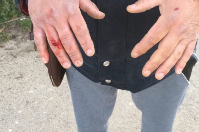 I No Tap provano a rallentare i lavori, ma vengono caricati: interviene l’ambulanza - Corriere Salentino