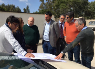 Sopralluogo sulla Lecce-San Cataldo, il vicensindaco Delli Noci incontra i responsabili di AQP