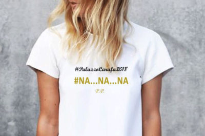 I Neologismi sdoganati da Palazzo Carafa diventano CULT: nasce la linea di T-shirt #PalazzoCarafa2018 - Corriere Salentino