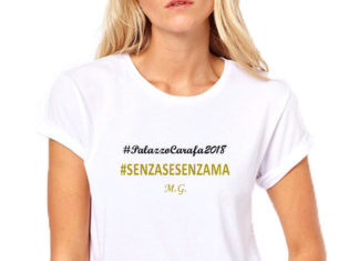 I Neologismi sdoganati da Palazzo Carafa diventano CULT: nasce la linea di T-shirt #PalazzoCarafa2018