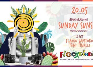 Fico d’India: sunday sunset opening summer 2018