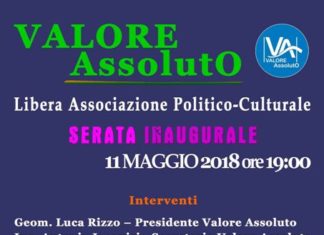 Valore Assoluto: libera associazione politico – culturale, Serata inaugurale venerdì 11 maggio