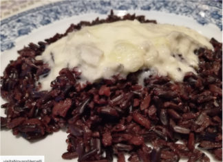 Food blogger in vetrina: Riso nero Artemide con crema di gorgonzola di Giulia Varetti