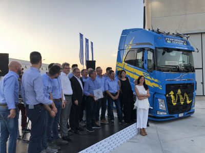Marra Volvo Trucks, taglio del nastro per la nuova sede di Soleto: 40 anni di successi e ora si punta su un veicolo più sostenibili - Corriere Salentino